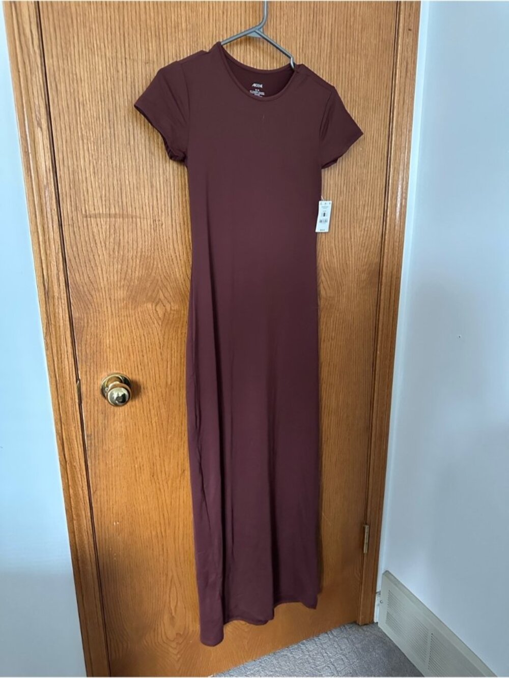 Ardene Contour Short Sleeve Maxi Dress